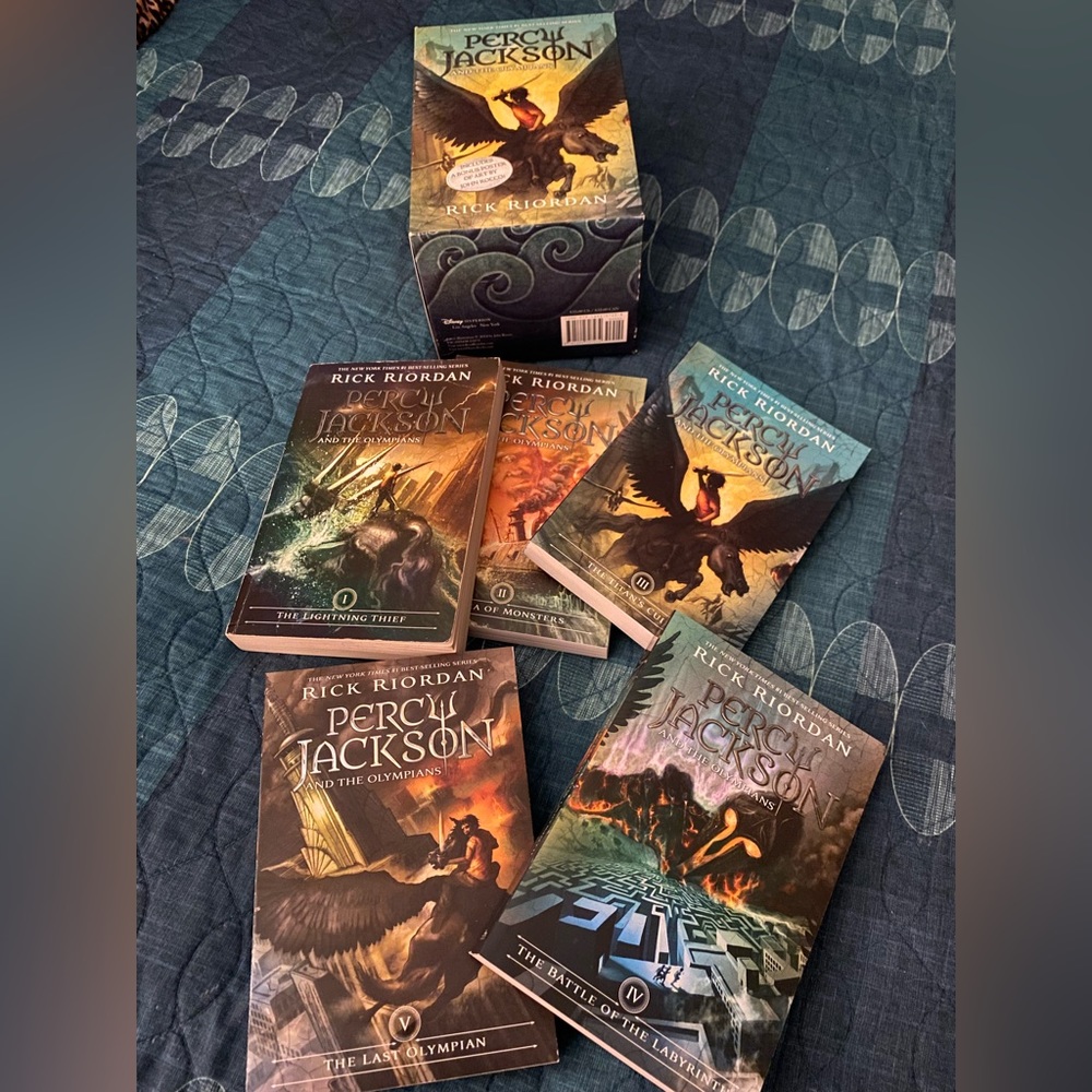 Percy Jackson paperback book series